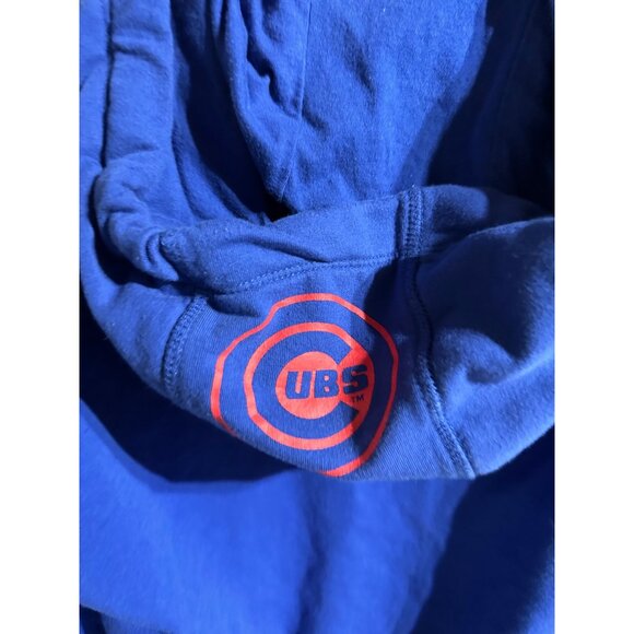 DKNY Chicago Cubs cropped hooded shirt - Picture 6 of 6